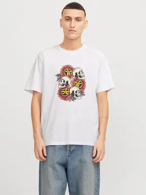 J&J skulls T-shirt - herr