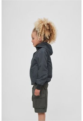 Windbreaker with fleece lining gray - Child