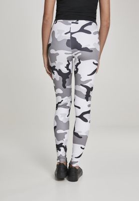 Camo leggings med meshtyg urban camo