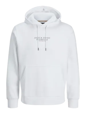 J&J Premium Hoodie med Relieftryck