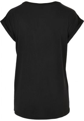 Ladies top with rolled up arms