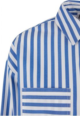 Striped women's shirt - relaxed