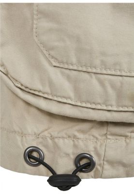 Double cargo shorts