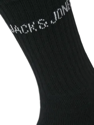 Svarta tennisstrumpor 9-pack herr