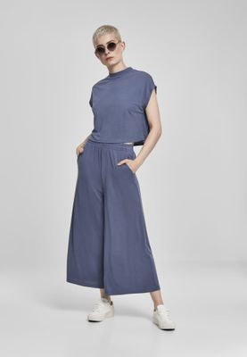 Short t-shirt with high neck ladies