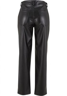 Stylish high-waisted faux leather pants for women