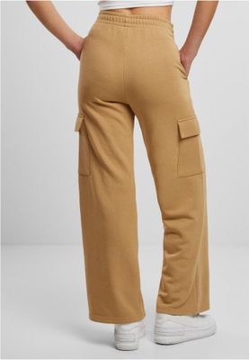 Cargo sweatpants for women with pockets