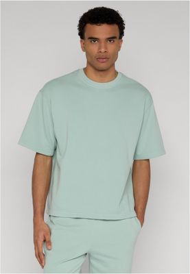 T-shirt för herr i bomullsfrotté – frostmint