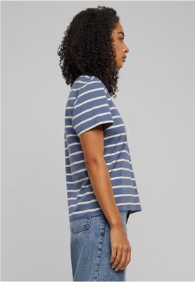 Striped Boxy Tee - Women's