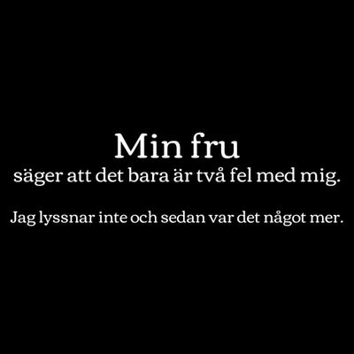 Två fel med mig T-shirt