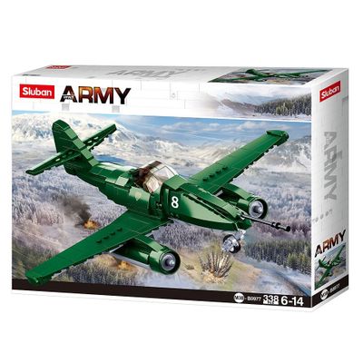 (Battle of Budapest) fighter aircraft - Sluban - M38-B0977