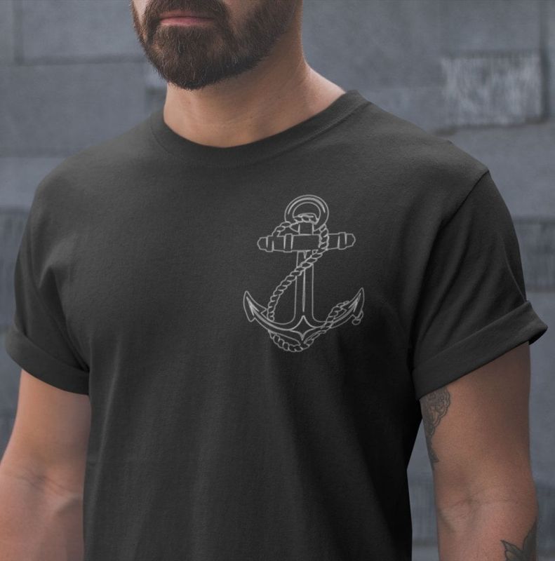 Black Anchor T-shirt