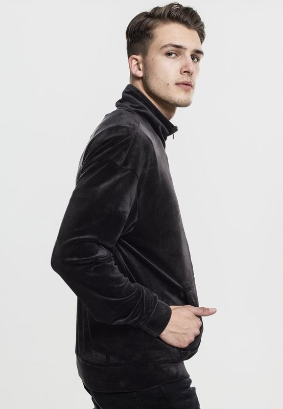 Soft velvet jacket for men