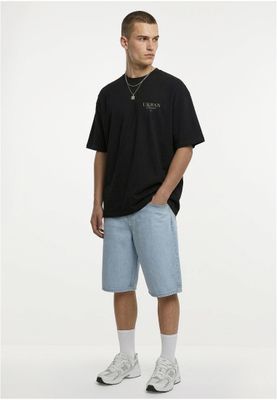 T-shirt för herr med logotyp framsidan – svart