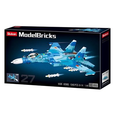 Blue jet fighter - Sluban - M38-B0985