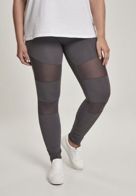 Leggings with mesh details