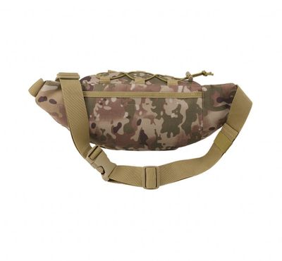 Waist bag with MOLLE - camo