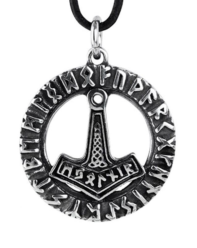 Torshammer locket necklace