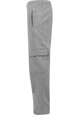 Cargo sweatpants with straight legs