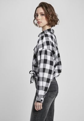 Kort oversize skjortjacka dam