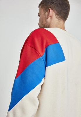 3-tone oversizse crewneck