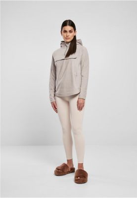 Ladies Polar Fleece Pull Over Hoody