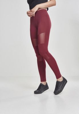 Leggings with mesh details