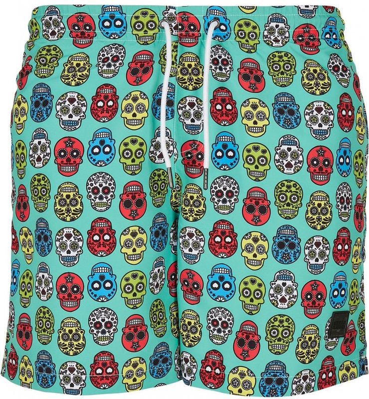 Calavera aop badebukser