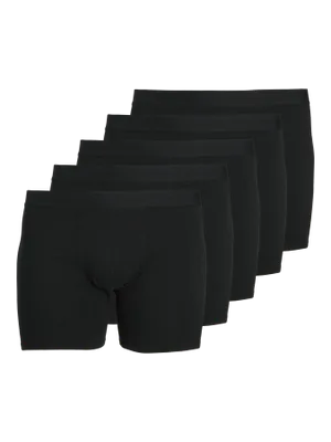 Svarta Boxershorts Plus Size - 5-pack