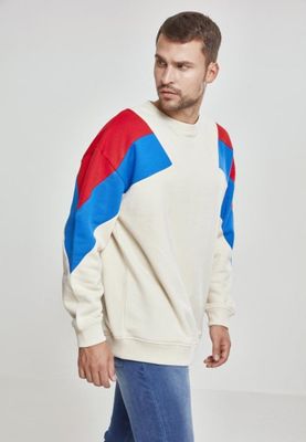 3-tone oversizse crewneck
