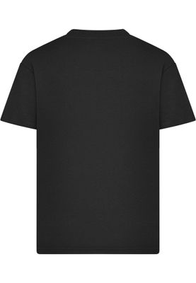 T-shirt för herr i bomullsjersey med fight – svart