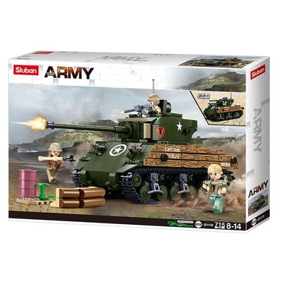 WWII M4A3 (76W) medium tank - Sluban - M38-B1110
