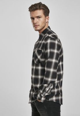 Checkered flannel shirt