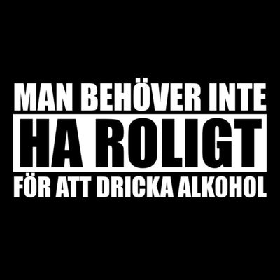 Man behöver inte ha roligt T-shirt