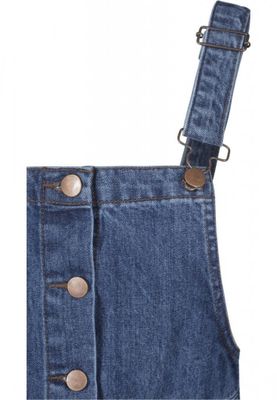 Ladies Denim Dungarees Dress