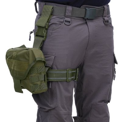 Leg bag pouch