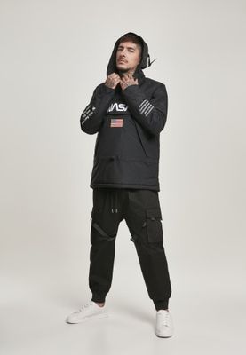 NASA lined windbreaker black