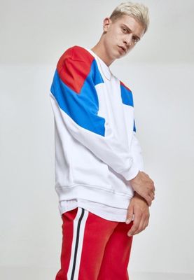 3-tone oversizse crewneck