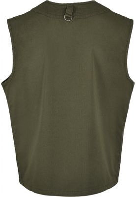 Worker vest cotton fabric