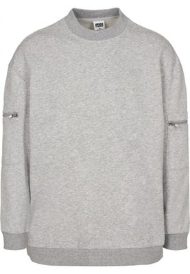 Terry crew oversize sweatshirt