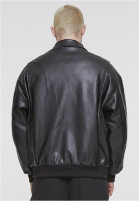 Synthetic Leather Blouson