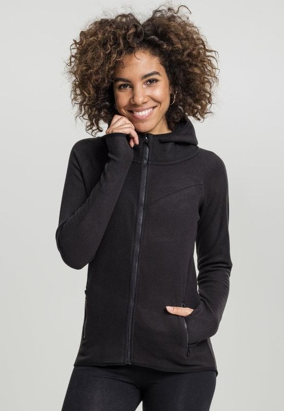 Ladies Polar Fleece Zip Hoody