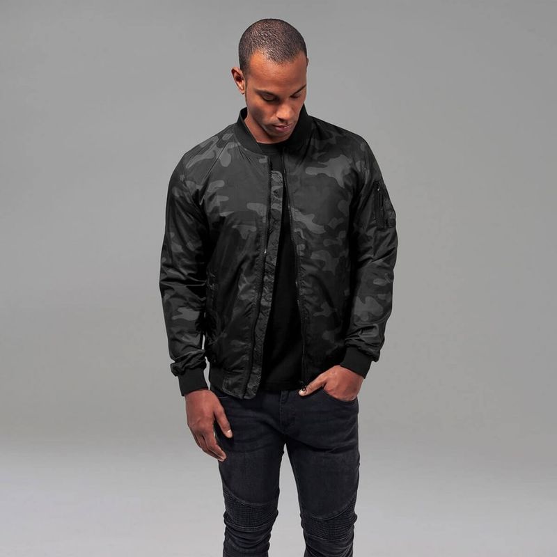 Bomber jacket camouflage