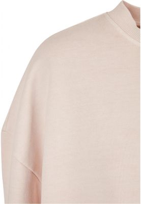 Ladies Heavy Terry Garment Dye Crewneck