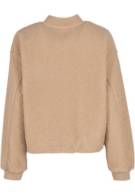 Ladies Structured Bomber Jacket Unionbeige