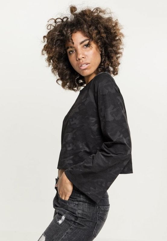 Kort camo top lady