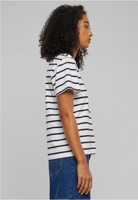 Striped Boxy Tee - Women's