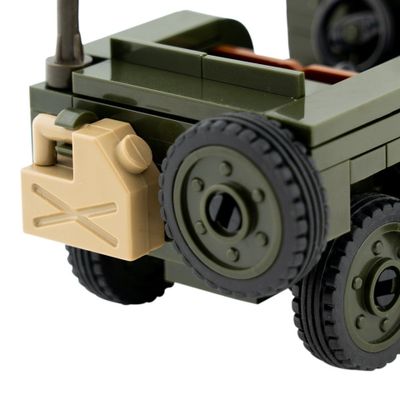 WWII Jeep US Army - Sluban - M38-70210