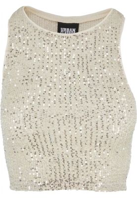 Ladies Sequins Cropped Top