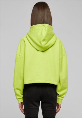 Kort oversized hoodie dam
